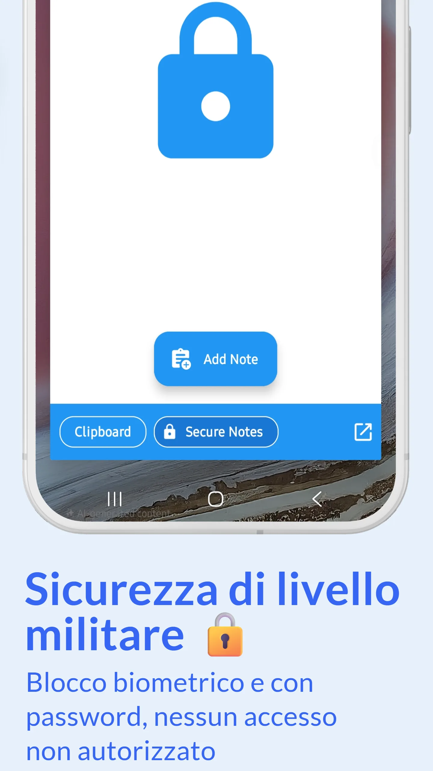 ClipZ Appunti Sicuri protegge il testo copiato con crittografia e blocco impronta